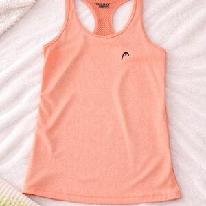 HEAD Peach Racerback Athletic Tank Top XS